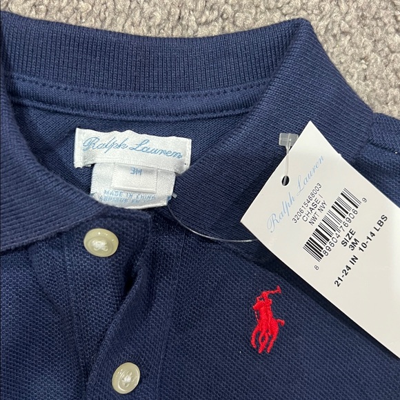 Ralph Lauren Navy White and Tan Baby 3 month Outfit Collection - Picture 6 of 6
